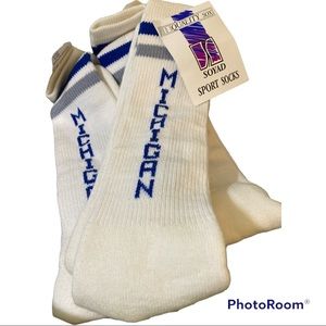 Mens Michigan Sport Socks